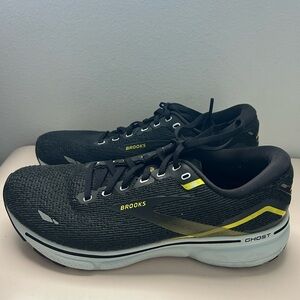 Brooks Ghost 15 Ebony Nightlife Men's Sz 9.5 Running athletic shoes